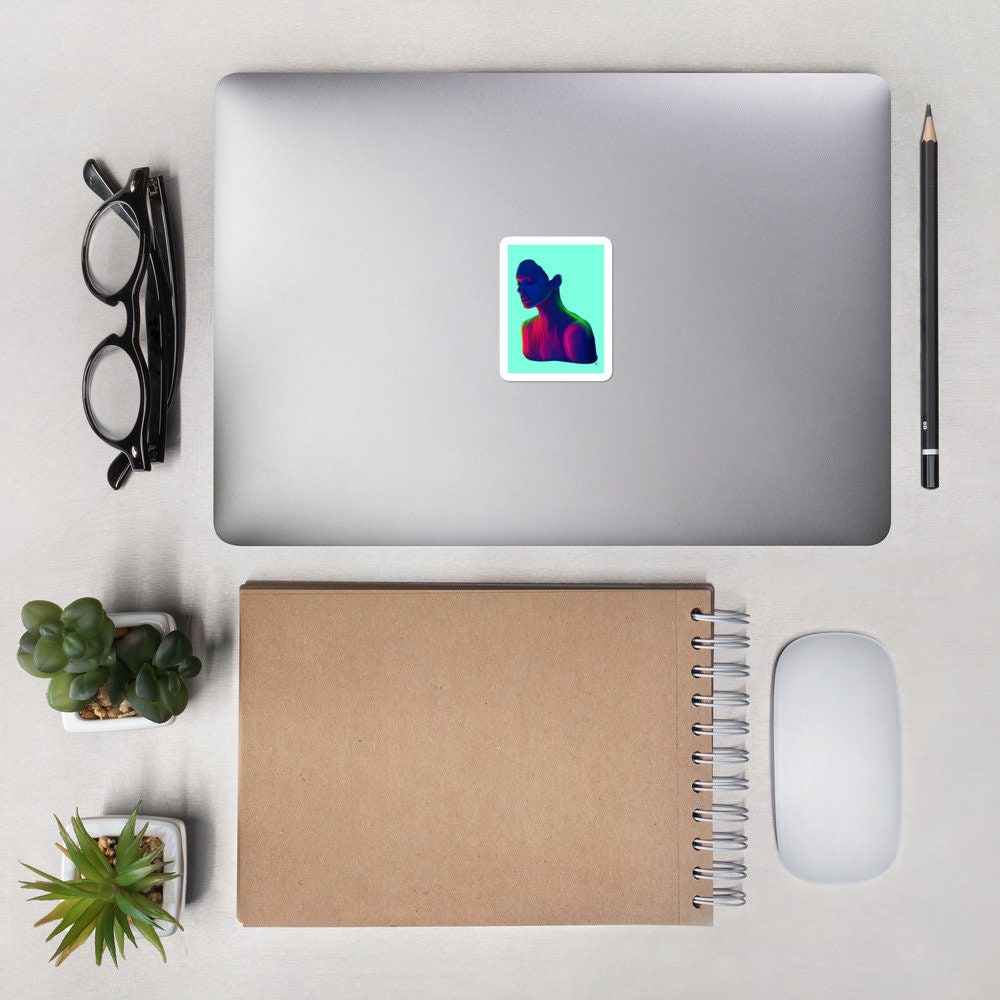 "Neon Lights " Sticker