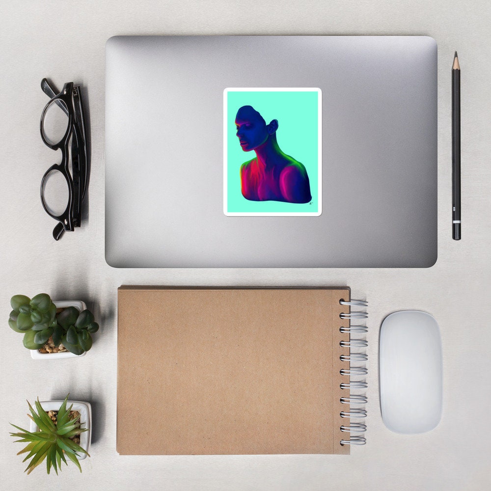 "Neon Lights " Sticker