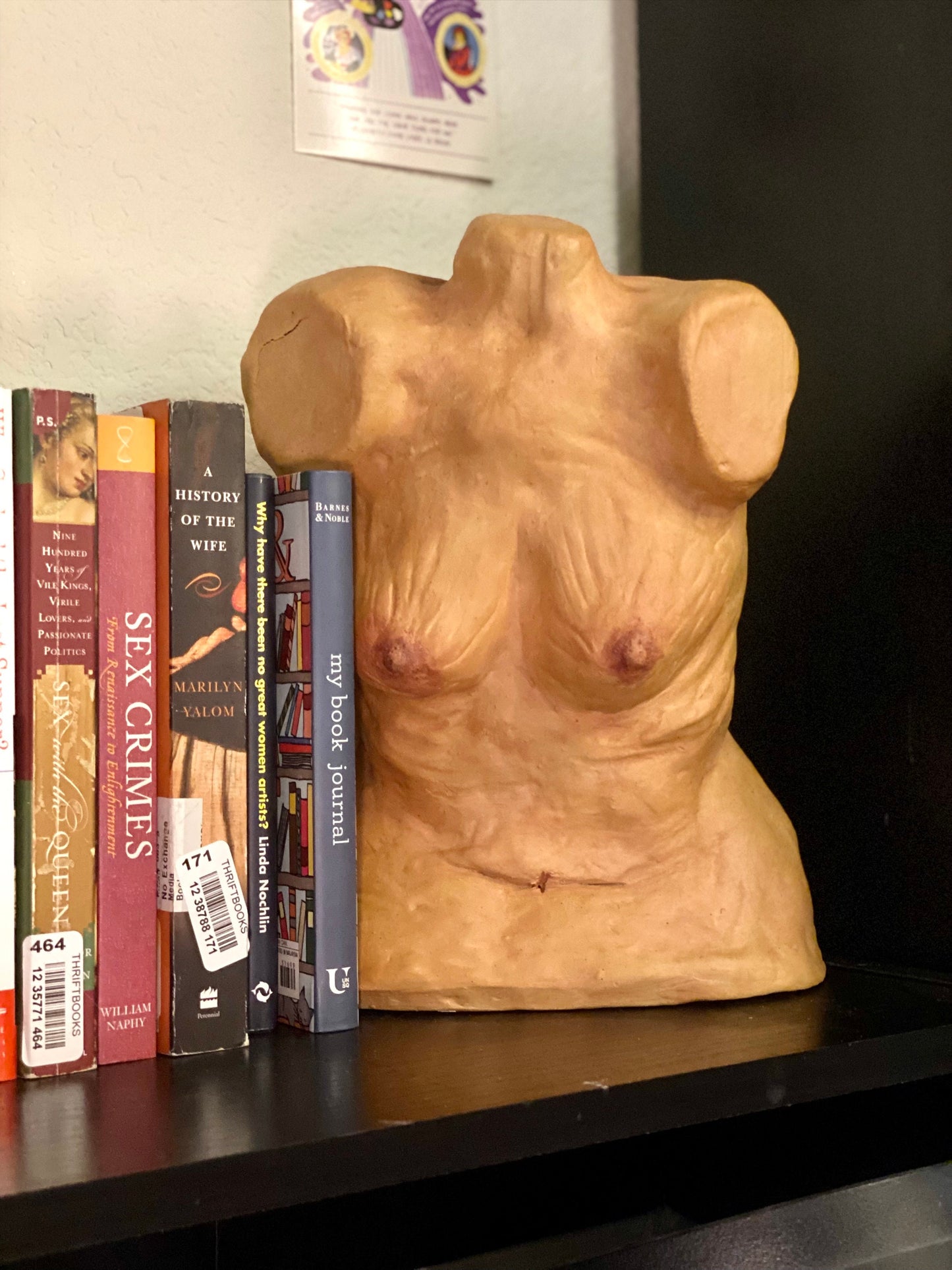 "The Weight on My Shoulders" Sculpture