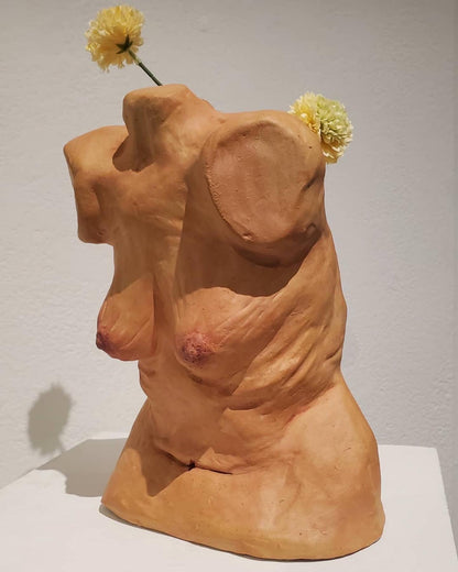 "The Weight on My Shoulders"  Sculpture