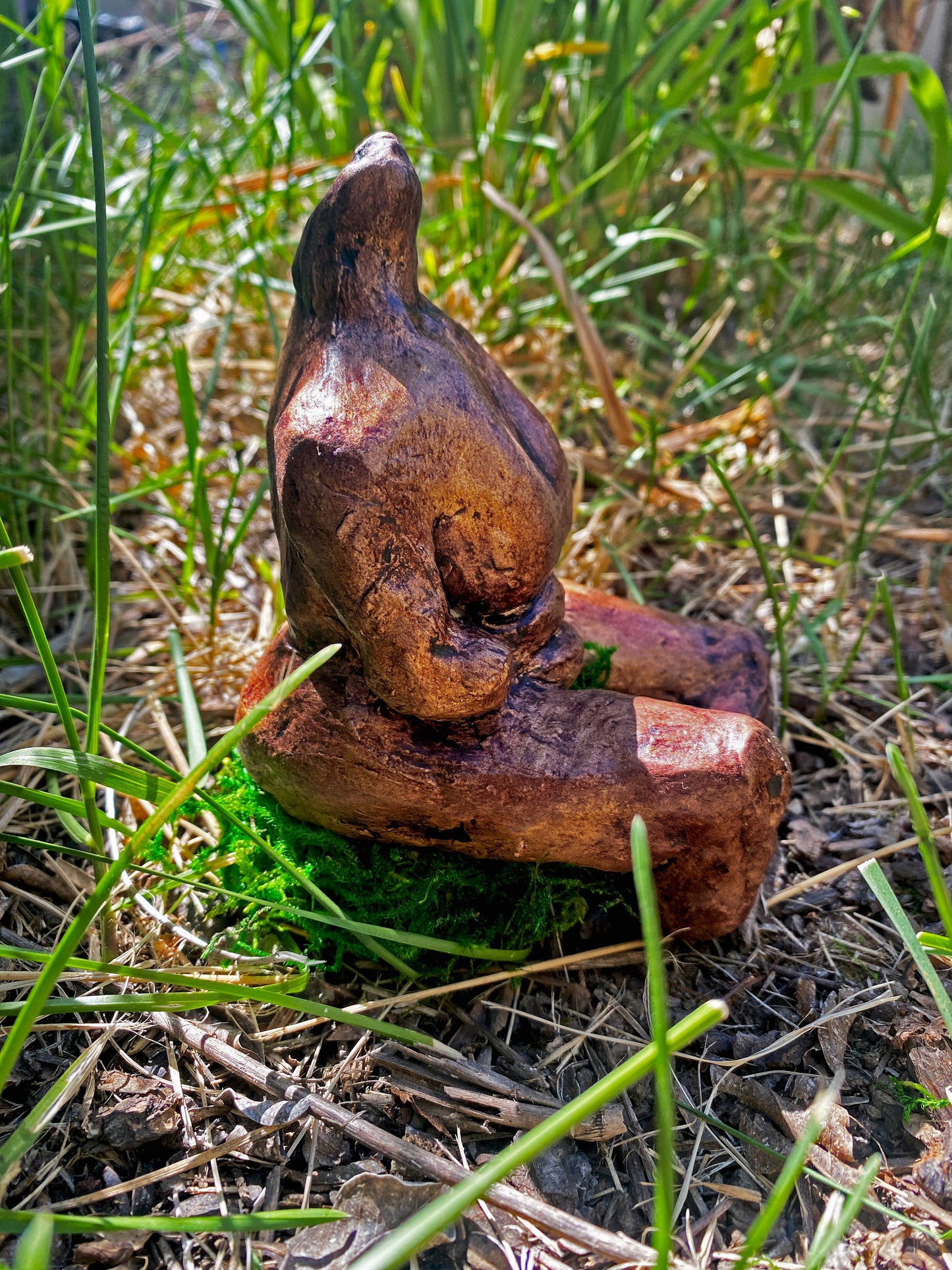 Bronze Babe Sculpture