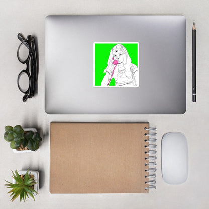 "Neon Cyclops" Sticker