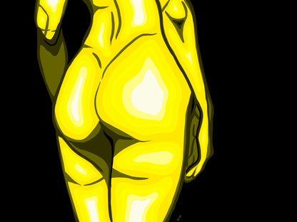 "Mellow Yellow "Sticker