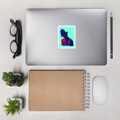 "Neon Lights " Sticker