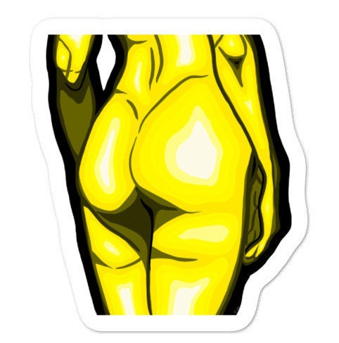 "Mellow Yellow "Sticker
