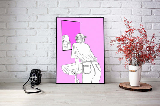 "Who Are You" Downloadable Print