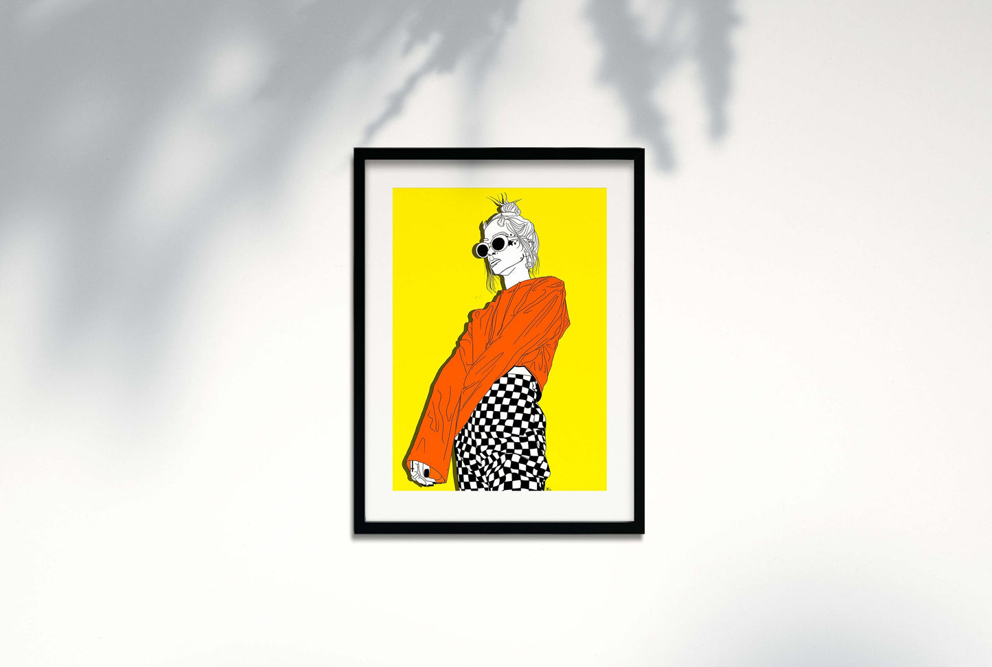 Orange Monster Downloadable Print