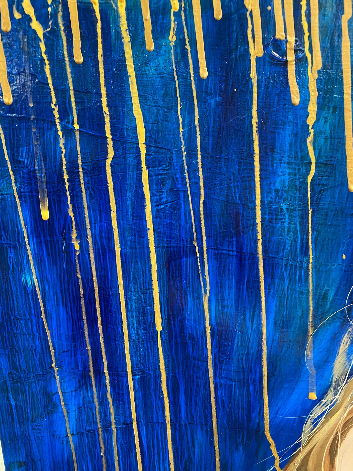 "Confinement" Mixed Media Painting
